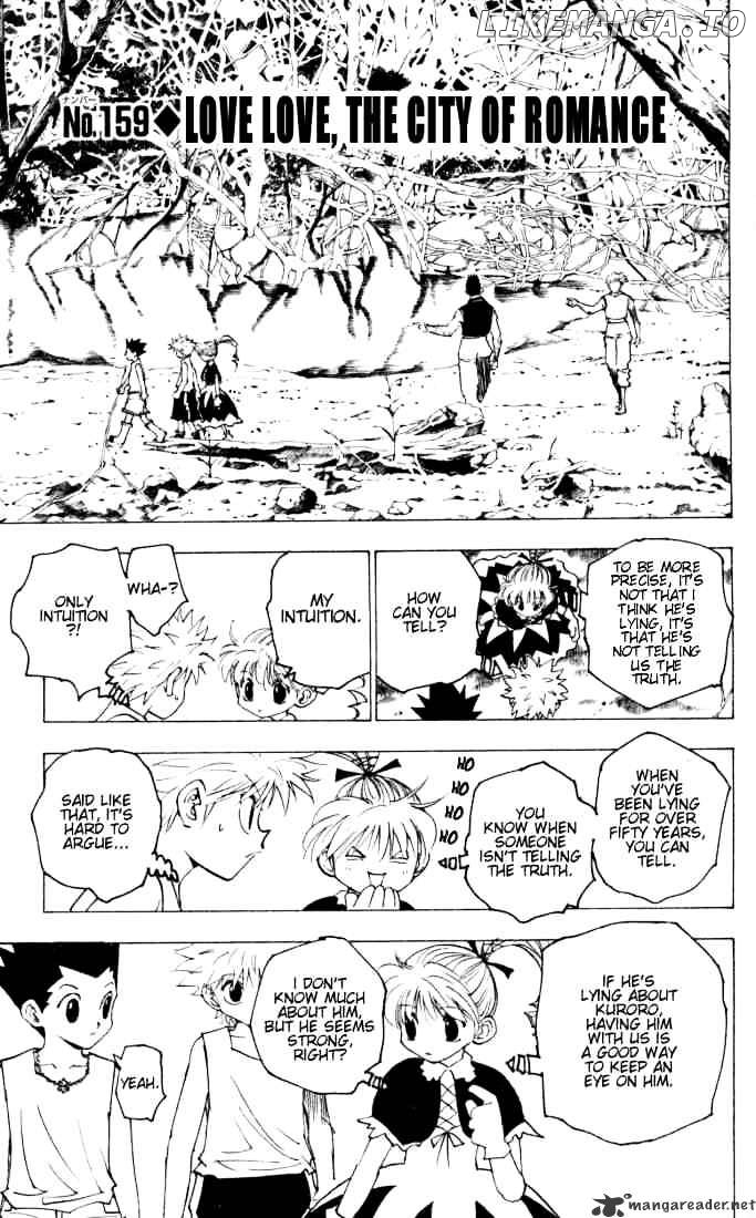 Hunter x Hunter, Chapter 159 image 01